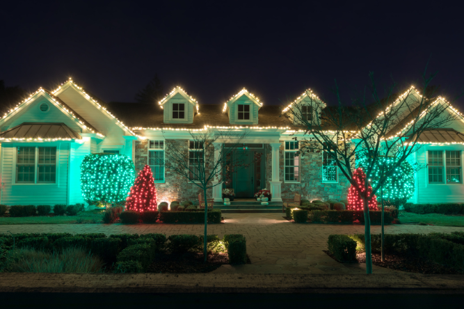Holiday Light Installation